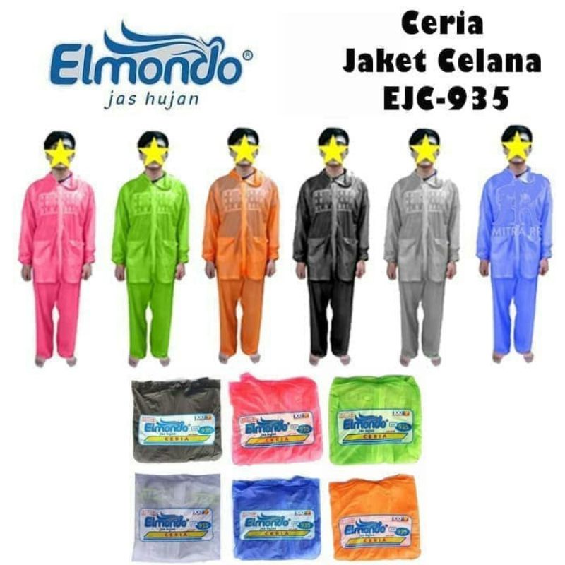 Jas hujan elmondo ceria