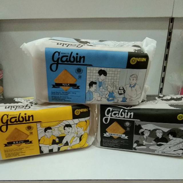 

Nissin Biscuit Gabin 140gr