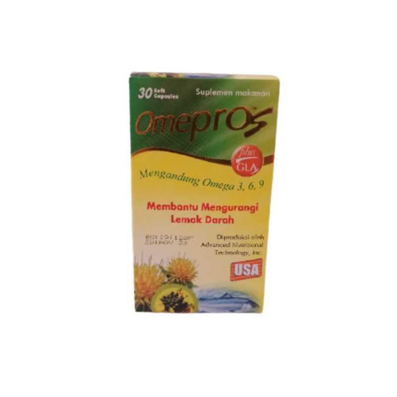 OMEPROS 30 KAPSUL / MINYAK IKAN