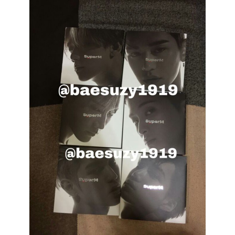 ALBUM ONLY SUPERM 1ST MINI ALBUM COVER TAEYONG, MARK, KAI, BAEKHYUN, TEN, LUCAS