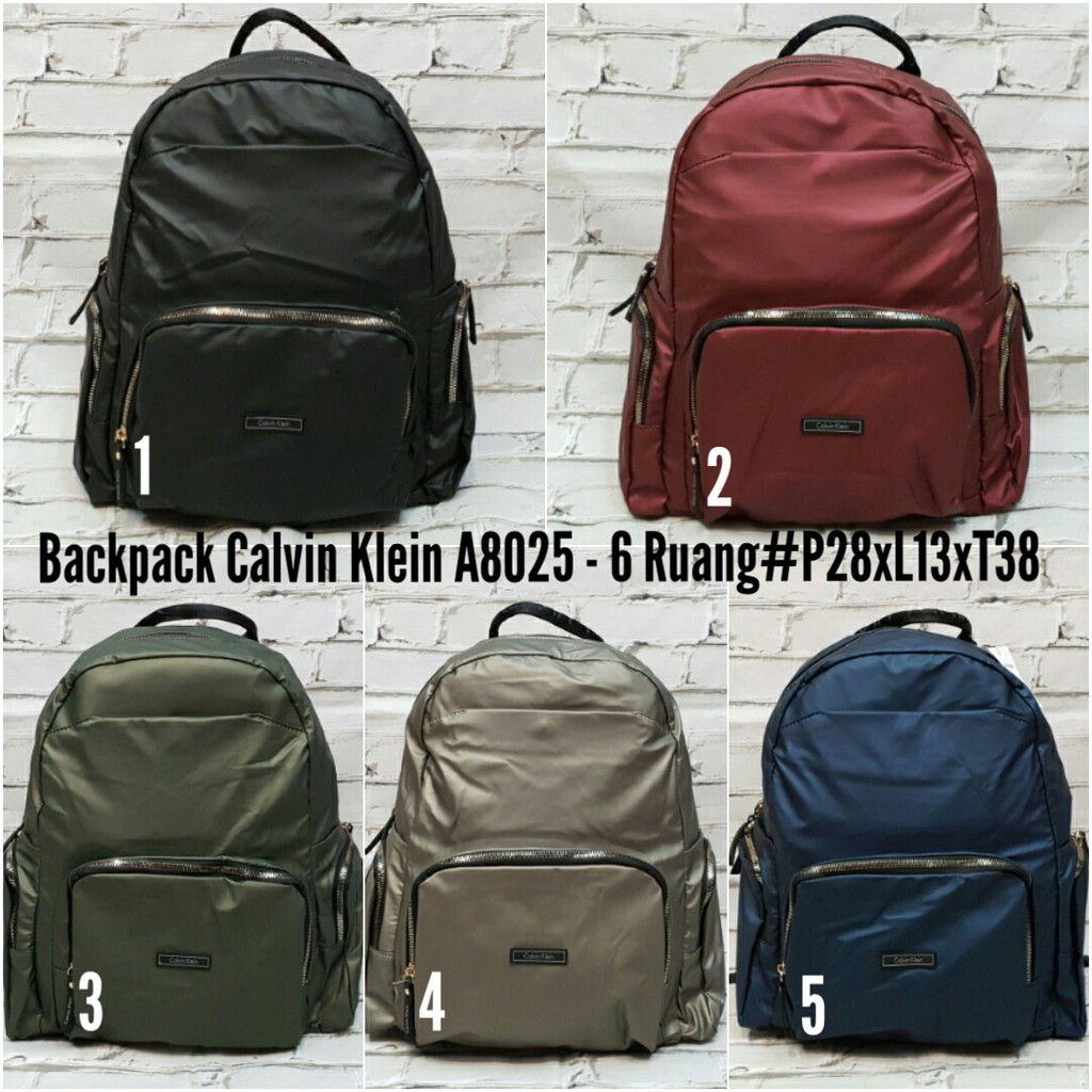 TAS RANSEL CALVIN KLEIN PREMIUM IMPORT/TAS PUNGGUNG/BACKPACK/A8025