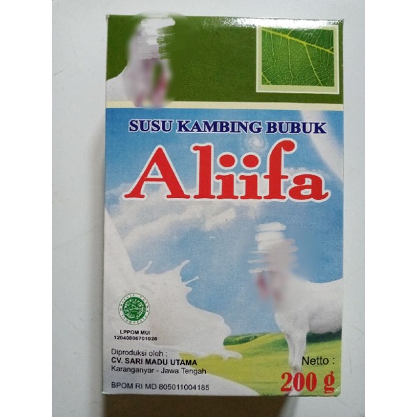 

Susu kambing etawa alifa