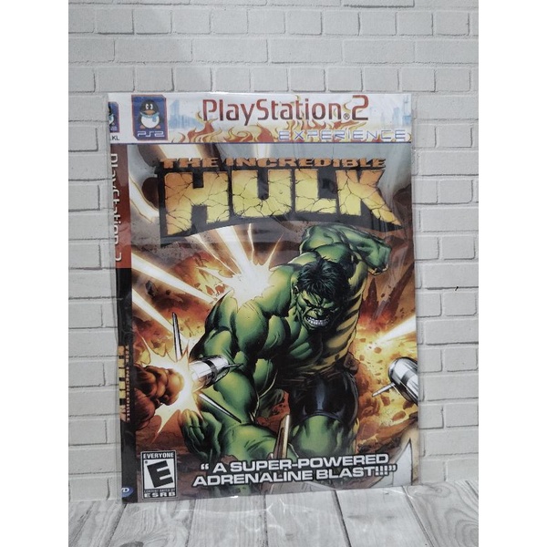 CD DVD KASET KOPAB PS2 Incredible Hulk