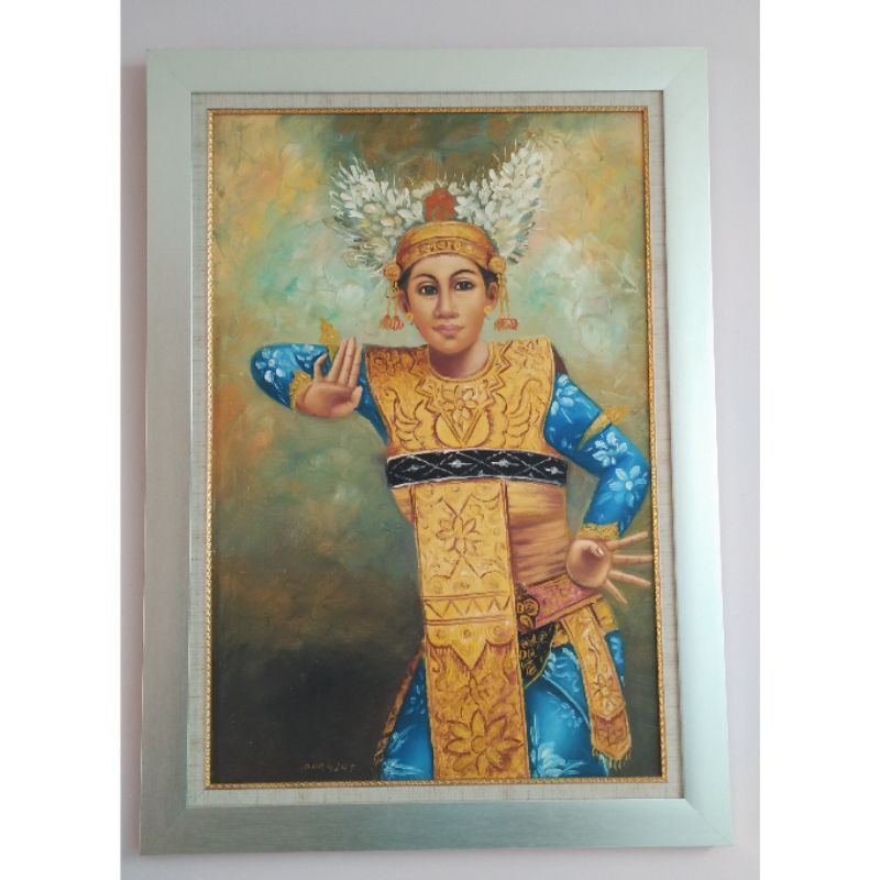 lukisan tari bali