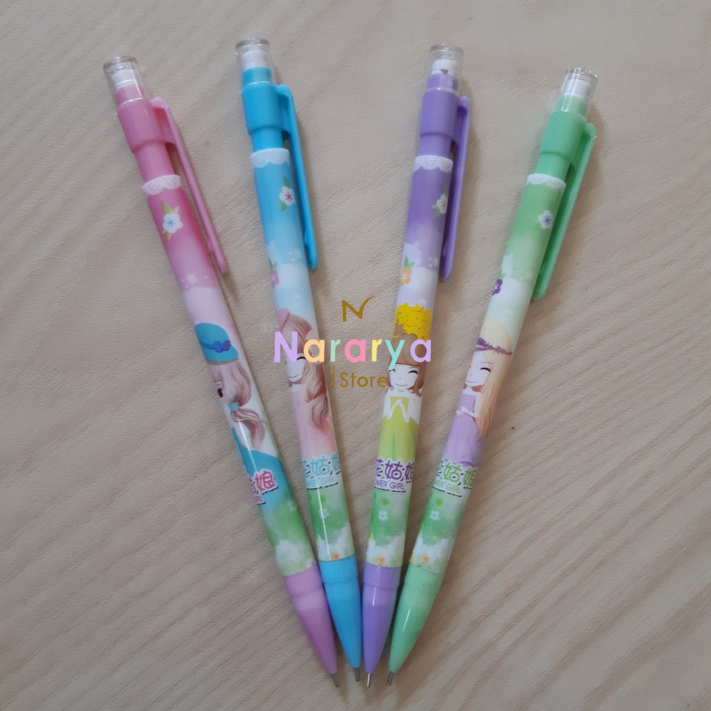 

Pensil Mekanik Good Lucky / Pensil Karakter / Pensil Lucu / Alat Tulis Sekolah