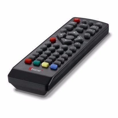 Remote for Xtreamer Set Top Box DVB T2 BIEN Black