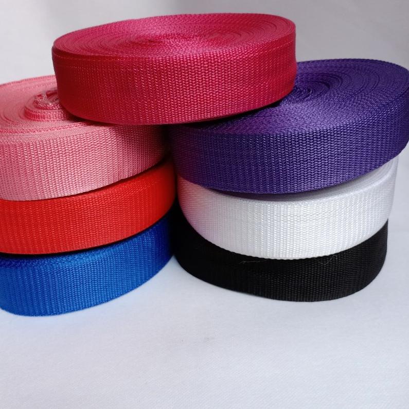 

Special webing Merah Cabe ROLL tali tas 3,8cm X 25 yard tali Bisban