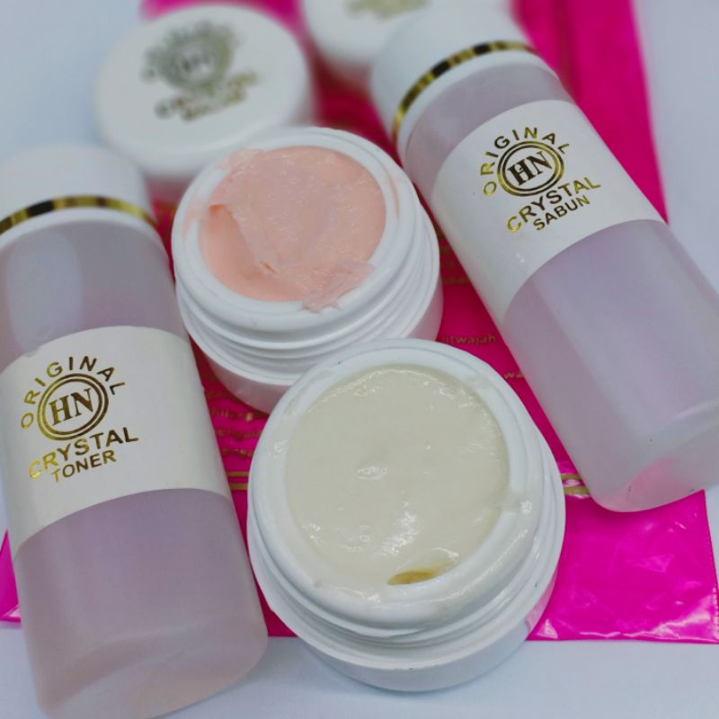 Cream Racikan HN Cristal 4in1 | Cream Wajah Hn 15 gr