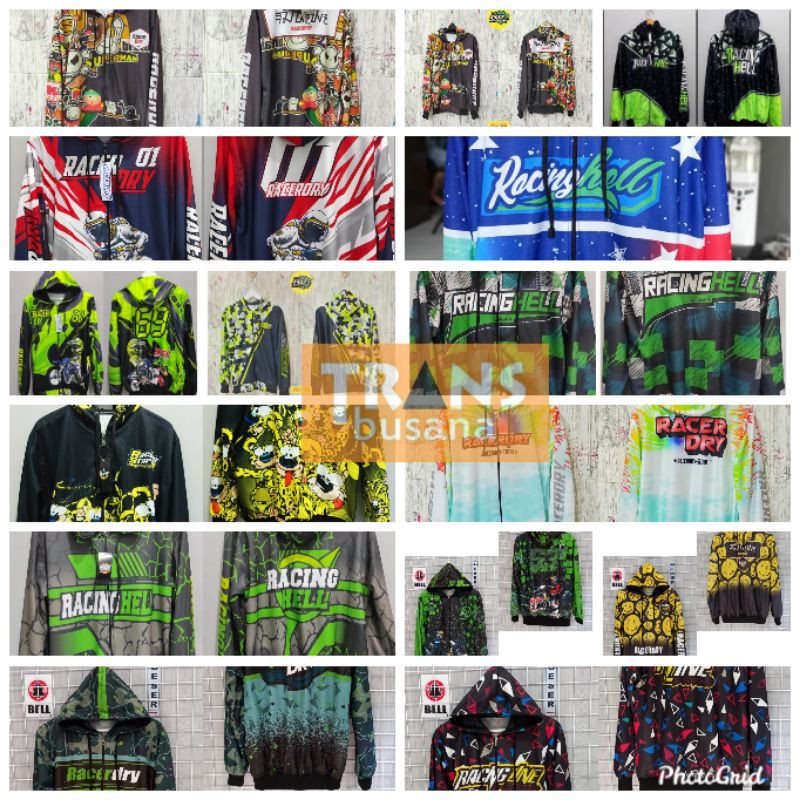 JAKET RACING  JAKET LOTTO