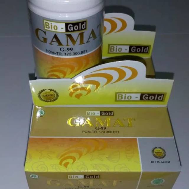 Kapsul Bio Gold Gamat G 99 Harmoni Asli Original Indonesia