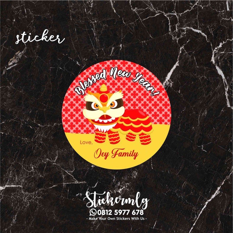 

STICKER IMLEK CHINESE NEW YEAR 016