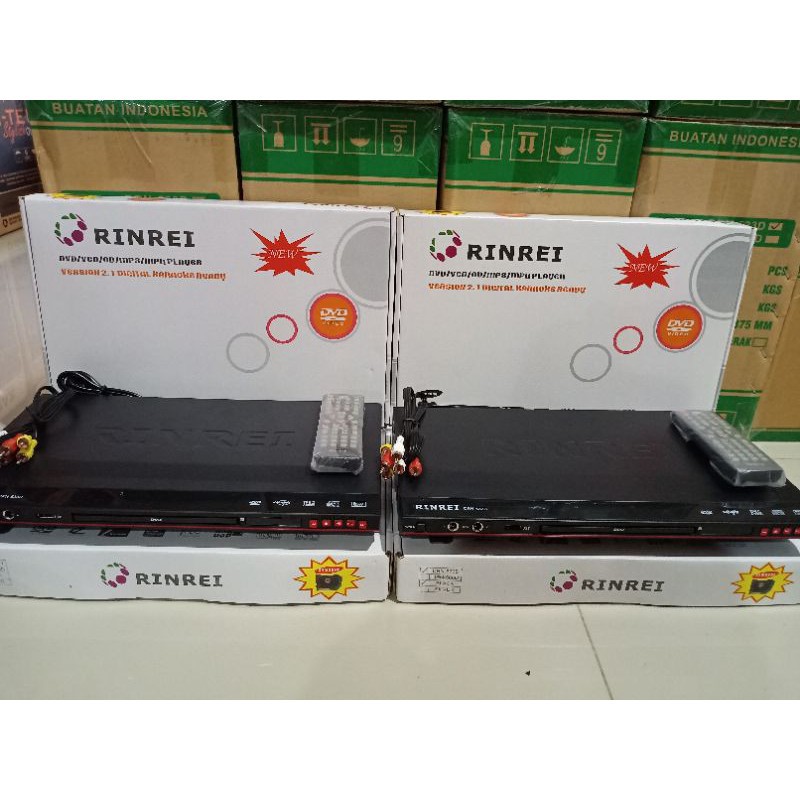 Rinrei 533D DVD Player -Baca Semua kaset DVD ORIGINAL