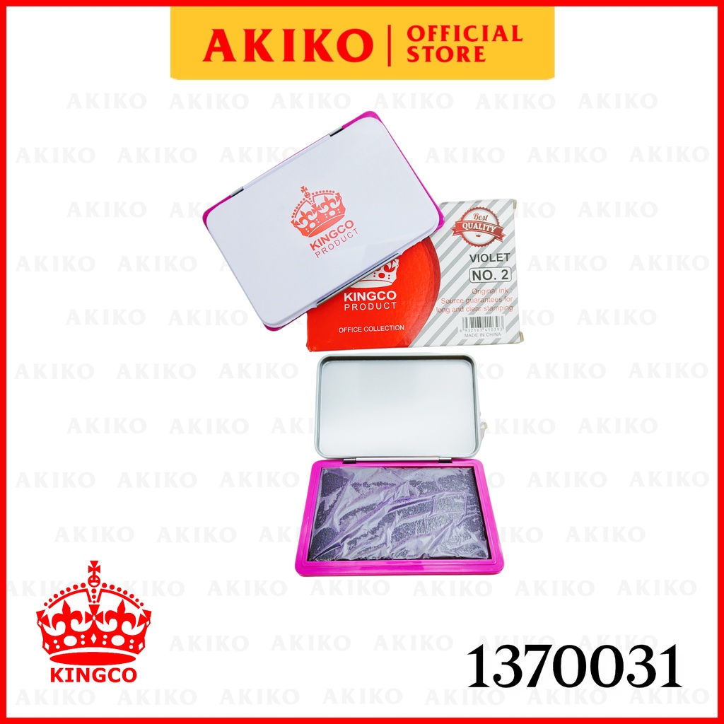 

STAMPAD KINGCO VIOLET NO.2 ( Bantalan Stempel )
