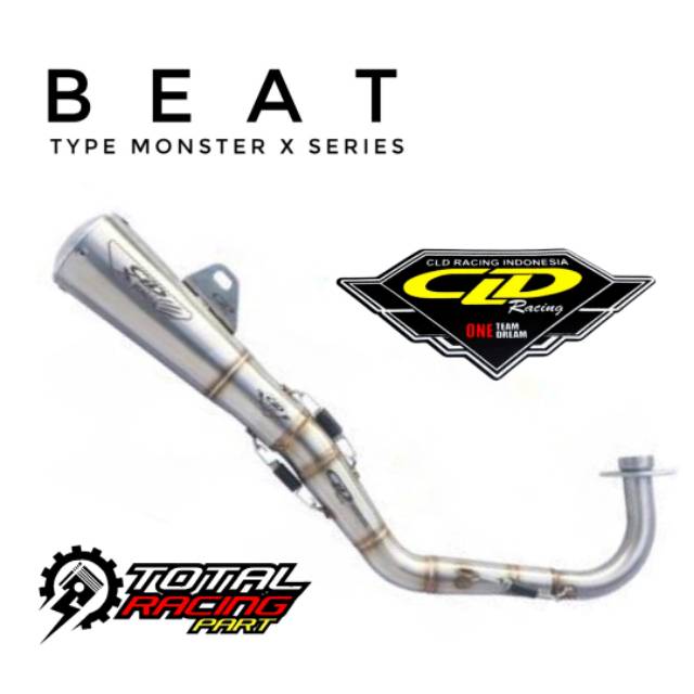 KNALPOT BEAT CLD MONSTER X SERIES
