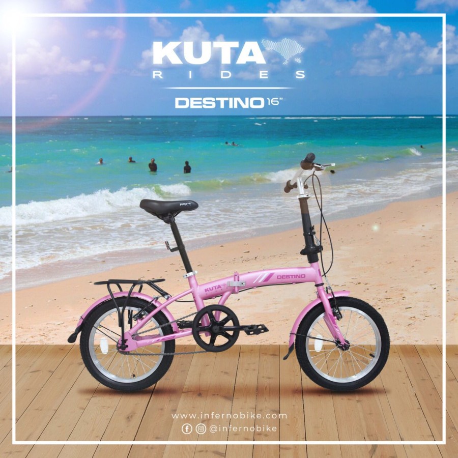 Sepeda Lipat Kuta Rides Destino Ukuran 16"