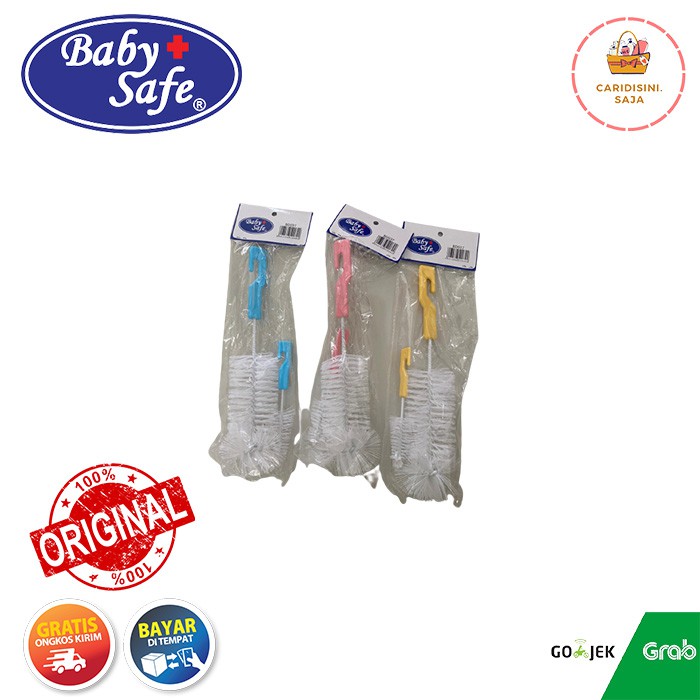 Sikat Pembersih Botol Babysafe / Babysafe Bottle Brush Bd037-1