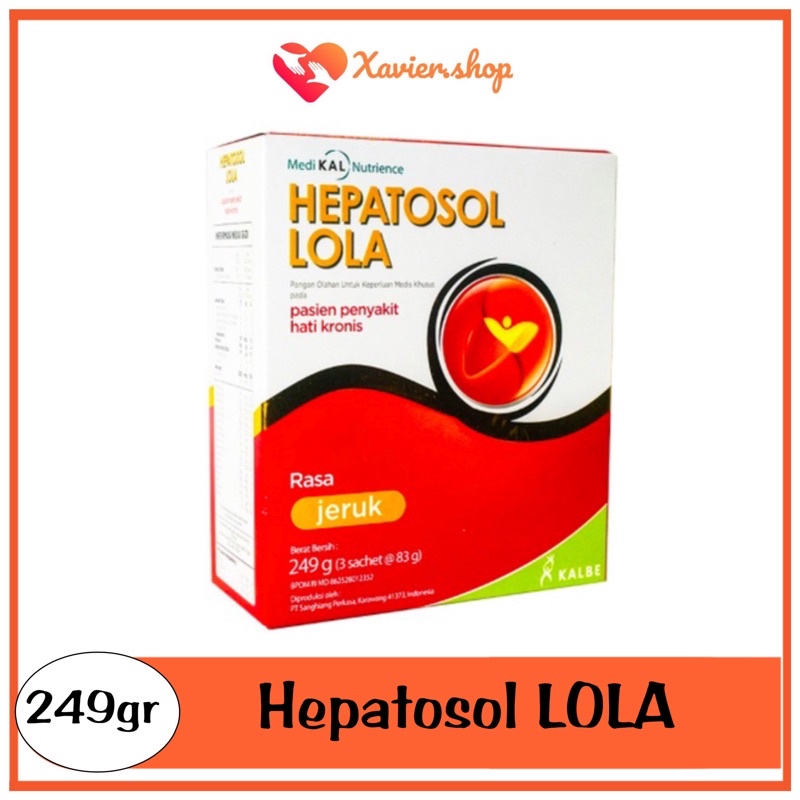 

HEPATOSOL LOLA RASA JERUK - Susu / Nutrisi Kesehatan Hati Spesifik