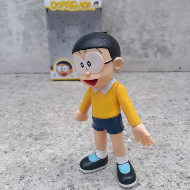 Mainan Figure Nobita - Miniatur Pajangan Serial Doraemon Action Anak