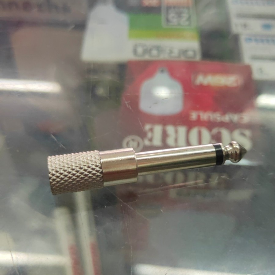 Sambungan jek Mic/dari jek kecil ke jek besar Mono