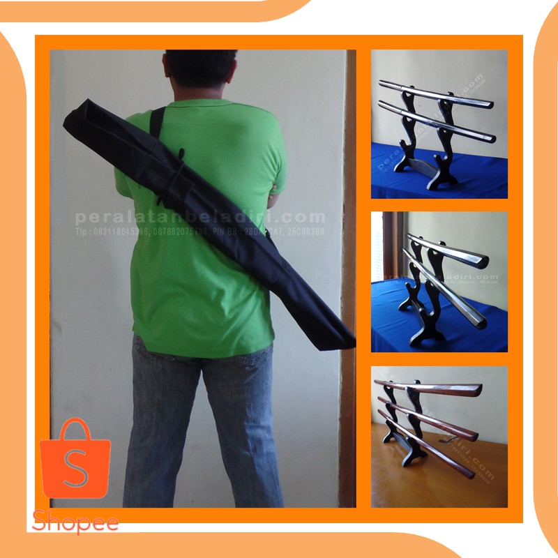 Jual tools n parts Paket Bokken dan Tas Murah (Katana/Pedang Kayu) 19DEZ Murah