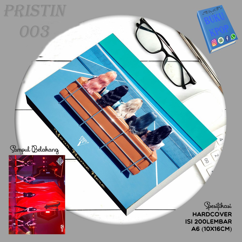 

BUKU TULIS KPOP/NOTEBOOK PRISTIN V Get It