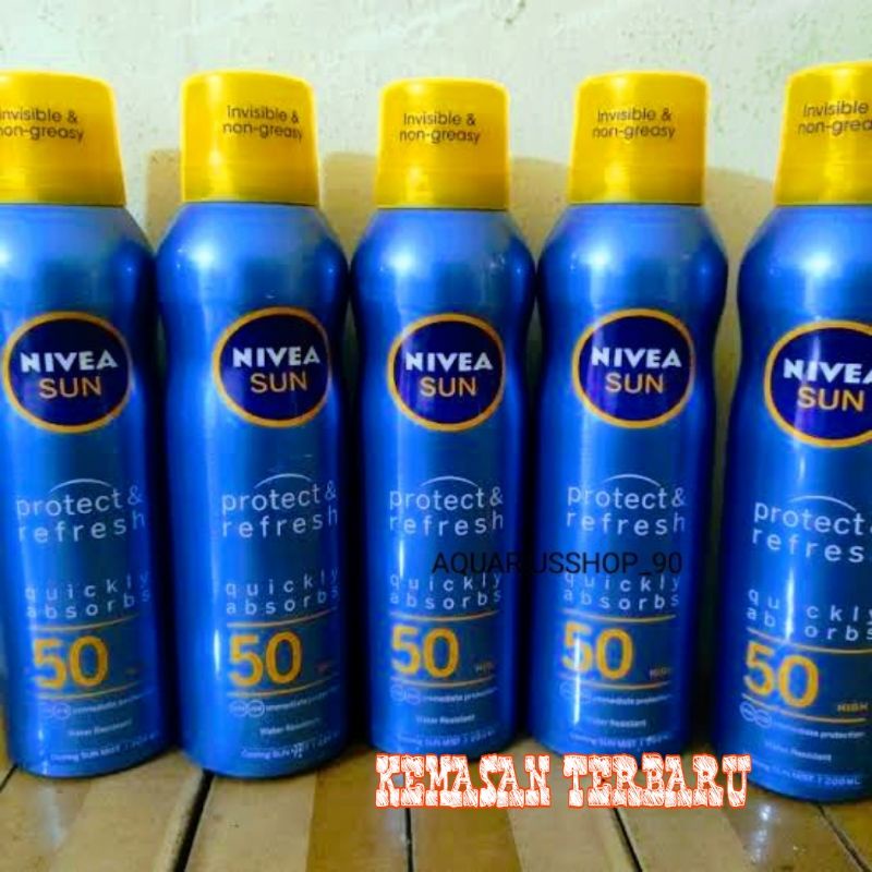 Jual Nivea Sun Protect And Refresh Spray Spf 50 200 Mlnivea Sun Protectandrefresh Spf 50 Sunblock 3468