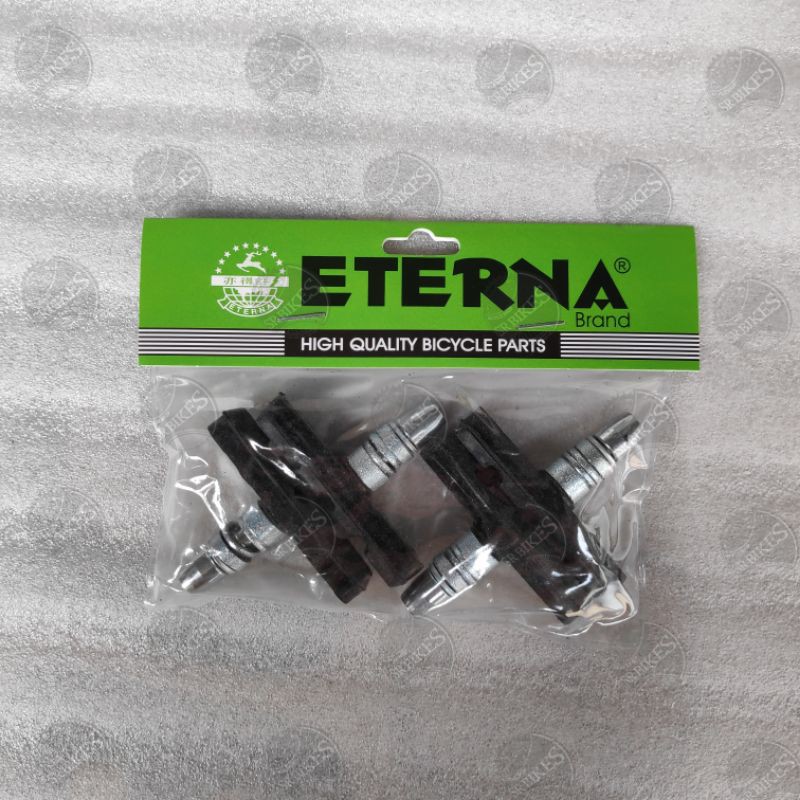 Karet Kampas Rem Brake Pad Shoe Rem V Kunci L Sepeda. ETERNA (per 2 pcs)