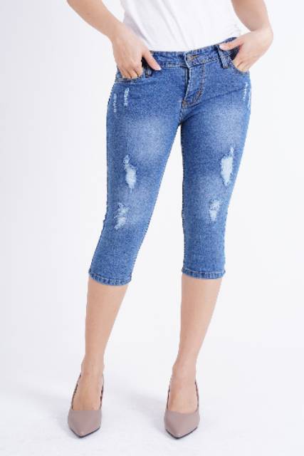 Celana Pendek Jeans Wanita Denim JSK Jeans