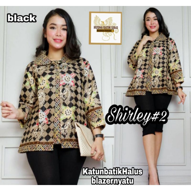 Blus Batik Sherly Solo Rompi Nyatu