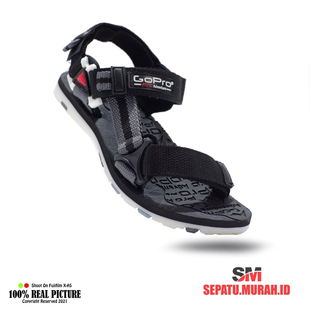 Sandal gunung anak laki laki original sepatu sendal anak-anak cowok kwalitas import go-pro harvest - combat - vossen berhadiah jam tangan promo keren cod murah pas lebaran 33-37