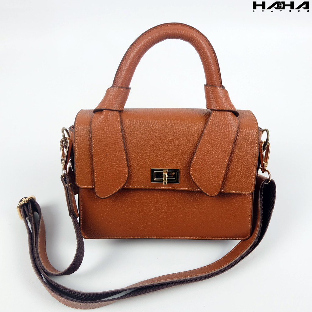 Slingbag LUNA Bahan Kulit Sapi Asli Exclusive Cewek Wanita Perempuan - Original Leather Sling Bag