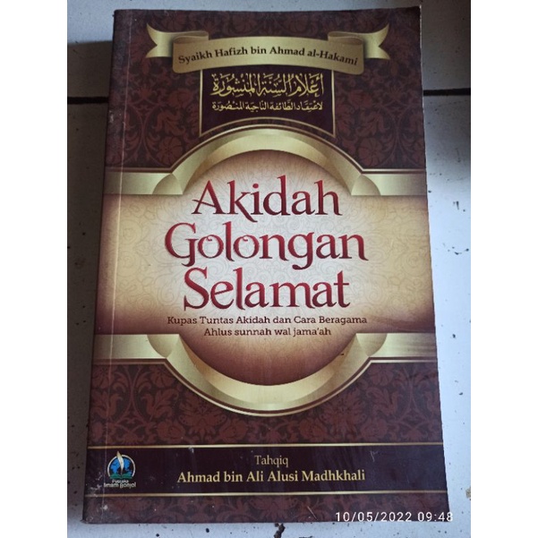 buku Akidah golongan selamat