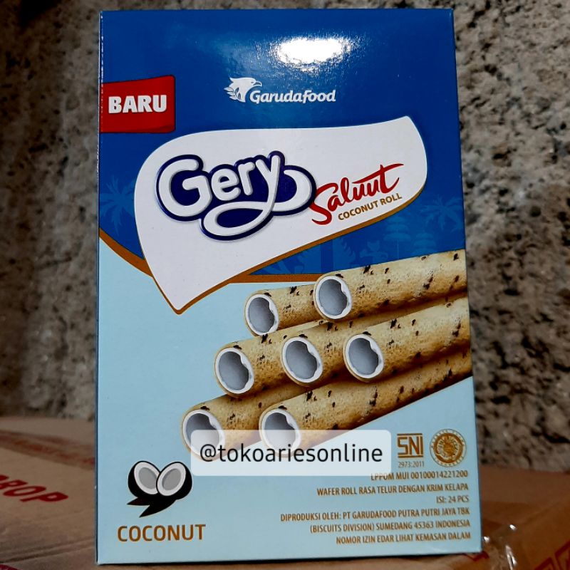 

Gery Saluut Coconut Roll isi 24 pcs