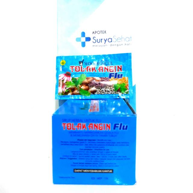 Tolak Angin Flu Sachet Sidomuncul - Obat Flu Herbal