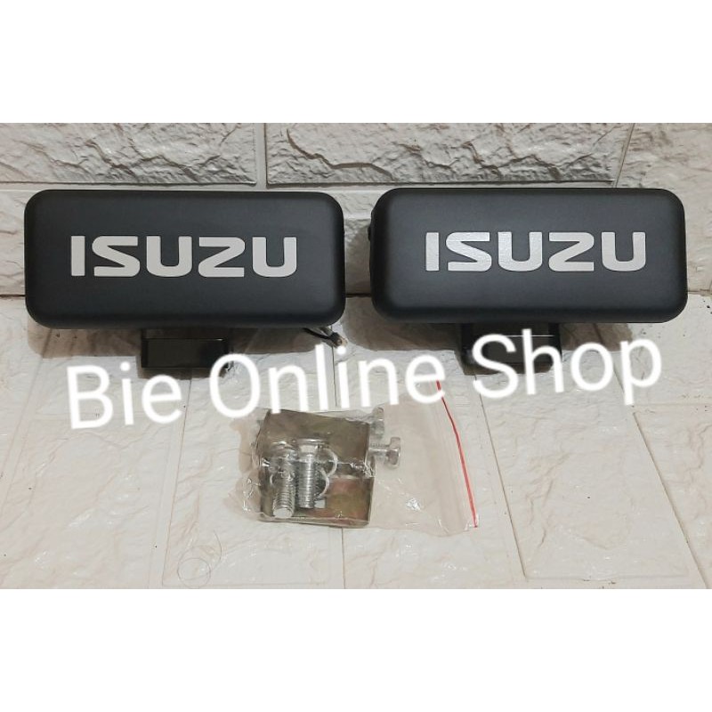 LAMPU FOGLAMP FOG LAMP KOTAK KUNING ISUZU