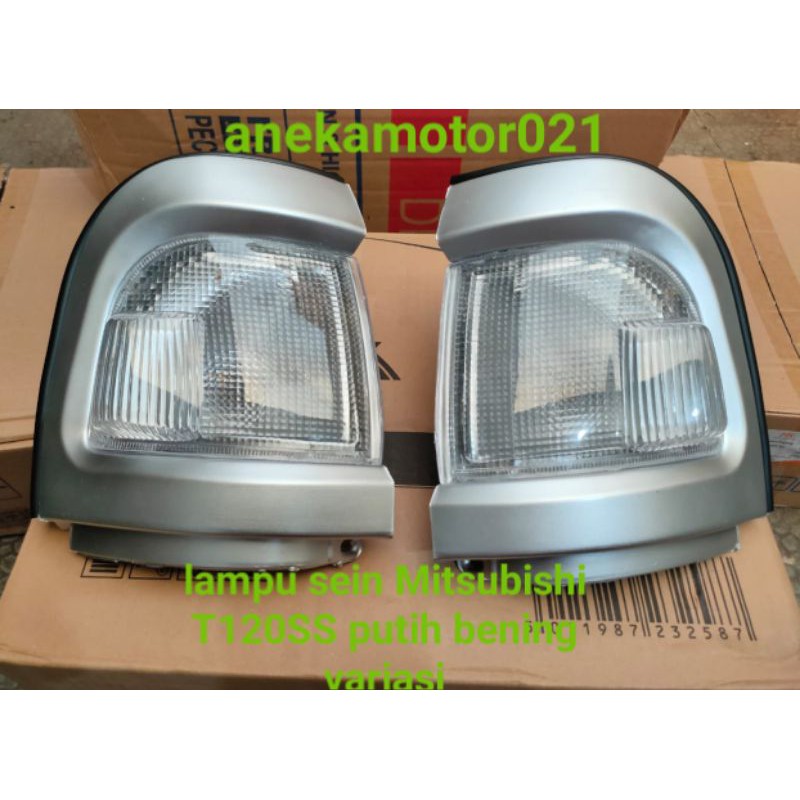 lampu sen sein depan Mitsubishi colt T120 ss T120SS putih bening variasi