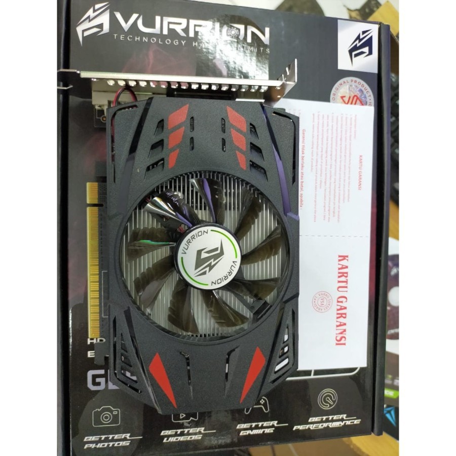 VGA Gaming VURRION GTX 750 2GB DDR5 128Bit - GAMING VGA ORI VURRION