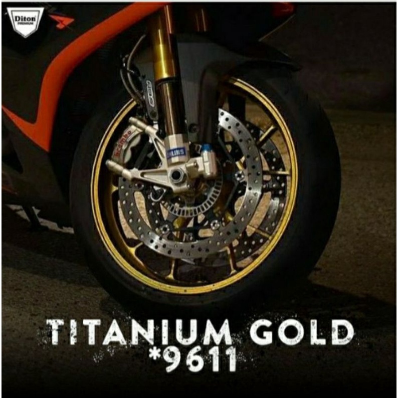 CAT SEMPROT DITON PREMIUM 9611 TITANIUM GOLD / EMAS / PILOK / PYLOX