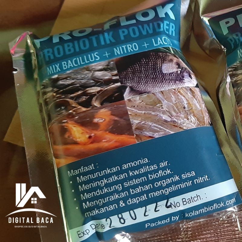 Probiotik Ikan PRO-Flok (proflok) untuk Kolam Bioflok dll