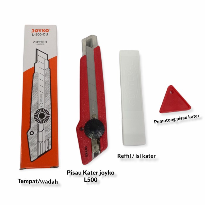 

Dijual Cutter Joyko Besar L500 Refill Joyko L500 1Tube Hemat