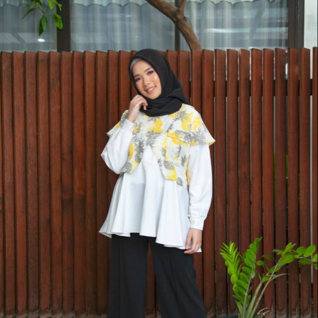 Blus/blus atasan wanita/atasan/baju/baju hijab/baju hijabers/baju hijab Bandung/kemeja/halika