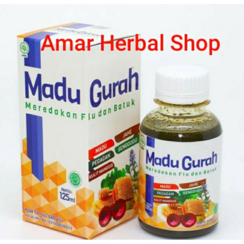 Madu Gurah Naturafit Batuk & Tenggorokan