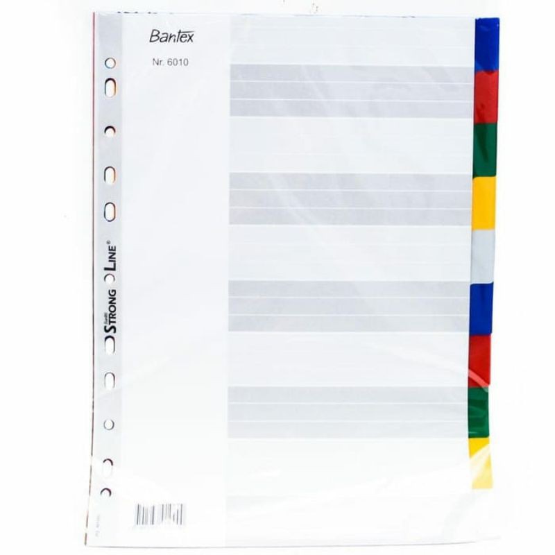 

Divider / Pembatas Kertas BANTEX 6010