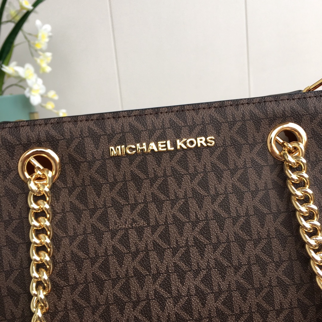 （Shopee Live）KM0134-7 0134  Michael Kors    M-K new Arielle multi-layered ear bag chain shoulder messenger bag