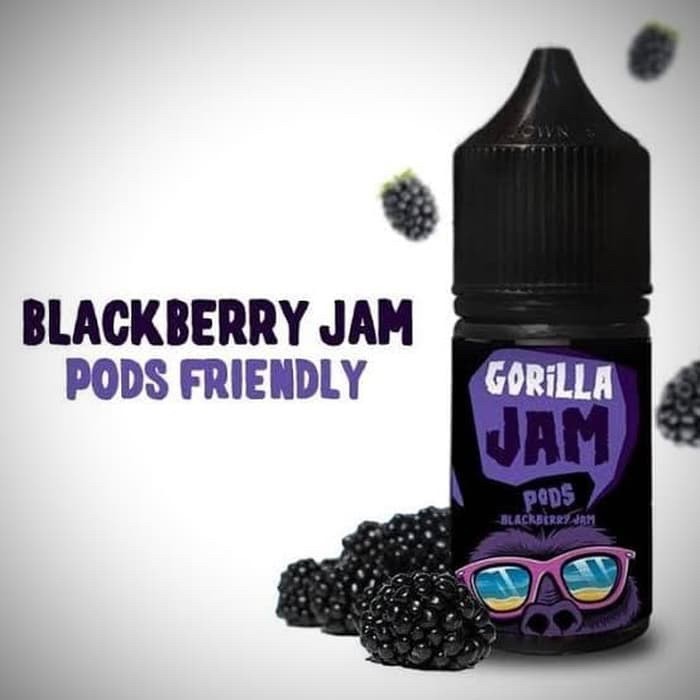 Gorilla Jam SaltNic Pods Friendly 30ml 12mg by juice cartel berpita cukai