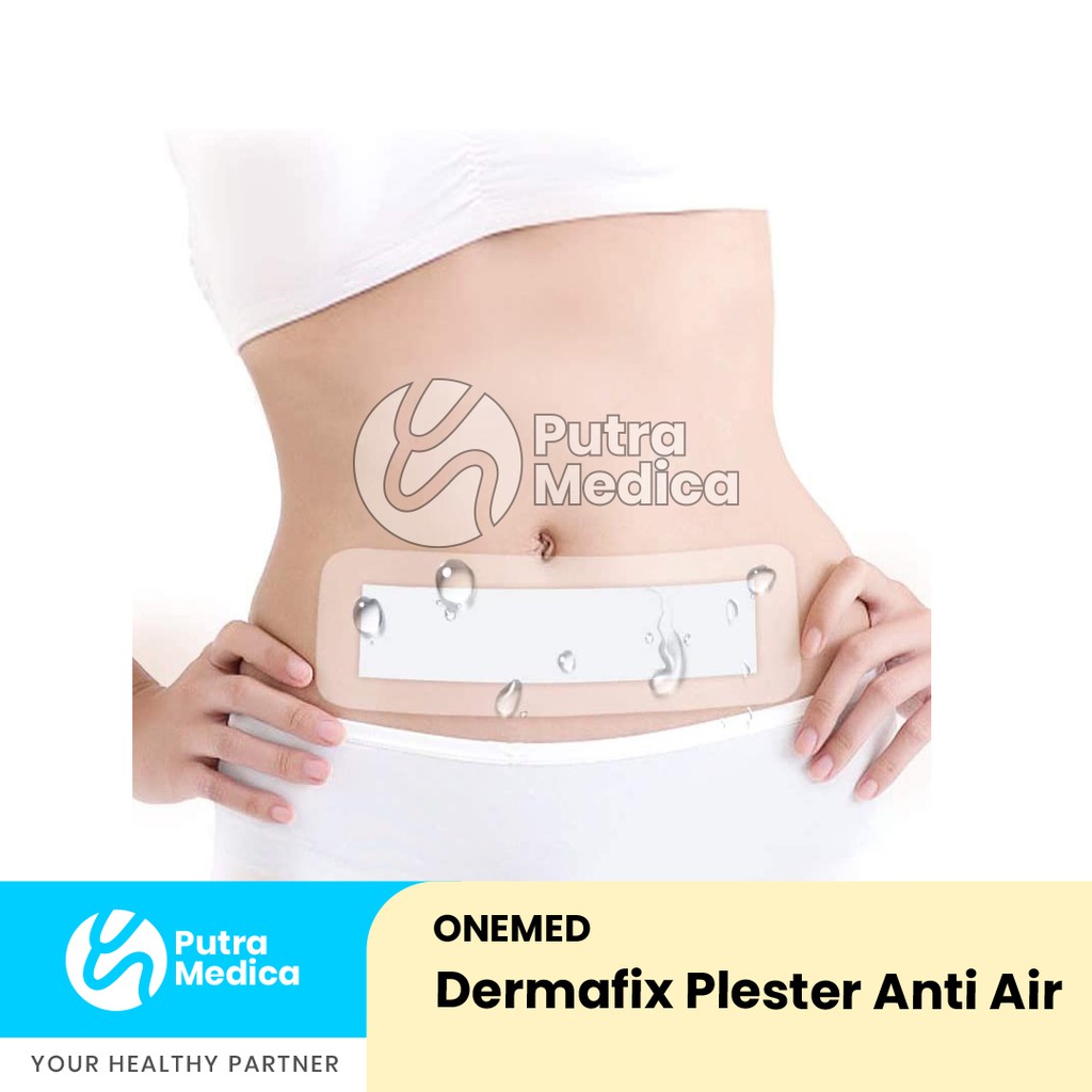 Onemed Dermafix Plester Anti Air 10x20cm - 1 Pc / Penutup Luka Pasca Operasi