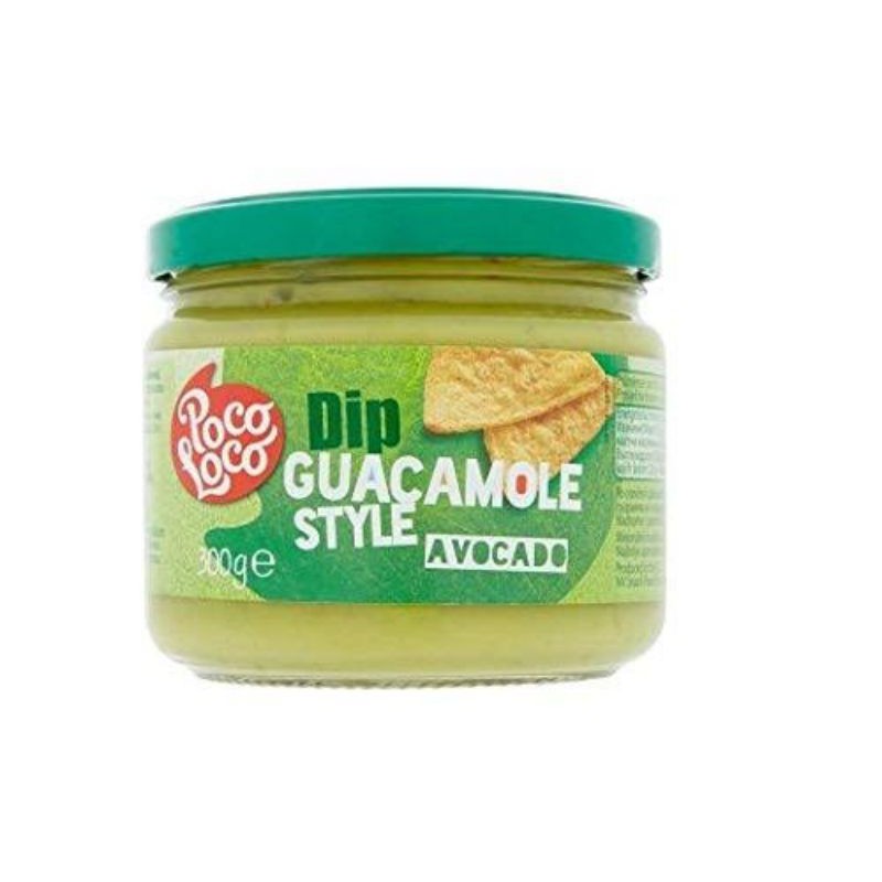 

POCO LOCO DIP GUACAMOLE STYLE AVOCADO 300GR