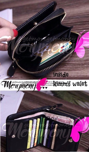 Kimmy wallet Dompet Mini Dompet Lipat Dompet koin Wallet murah Dompet murah Dompet lokal Murah