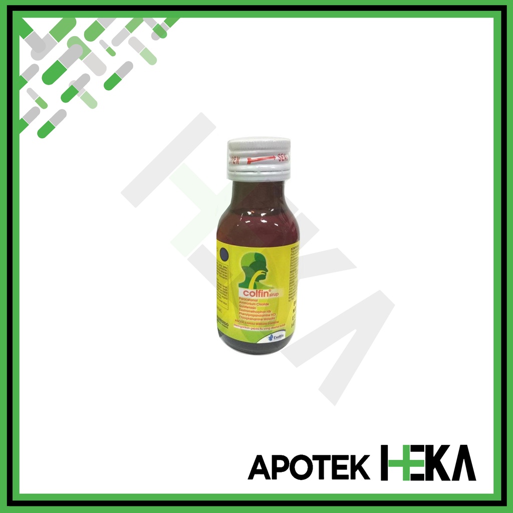 Colfin Sirup 60 ml - Sirup Meringankan Gejala Flu disertai Batuk (SEMARANG)