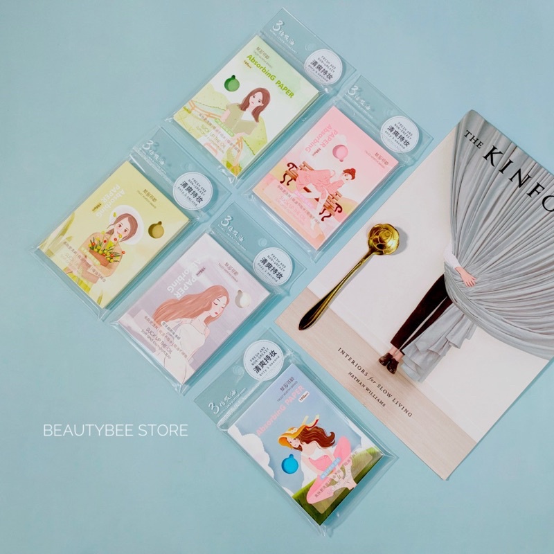 FACE OIL PAPER / KERTAS MINYAK WAJAH ISI 100 PCS (F3416)